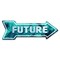 Signmission Future Arrow Decal Funny Home Decor 18in Wide D-A-999857 - alternate 1